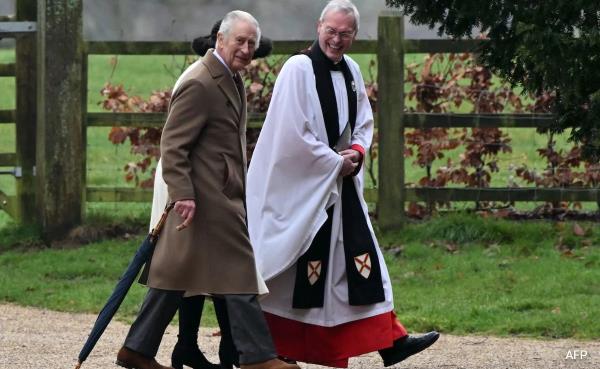 King Charles Attends Church In 1st Public Outing Since Cancer Announcement